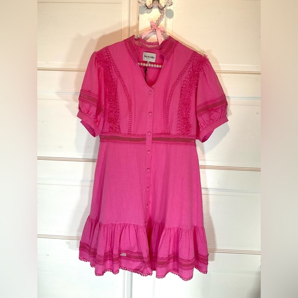 LÉO & UGO FUCHSIA DRESS - Picture 4 of 16